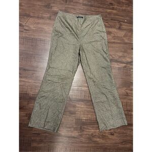 Talbots Green Dot Pants, Sz 12 P